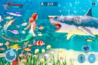 Shark Simulator Games: Sea & Beach Attack Screen Shot 6