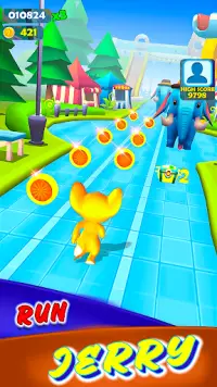 Cat Run : Tom Subway Runner 3D Screen Shot 3