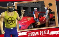 Quebra-cabeça Grand Crime Thug City Gangster Wars Screen Shot 0