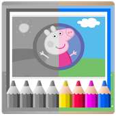 Peppa & Pig Coloring PaintBox