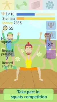 Muscle clicker: Gym game Screen Shot 4