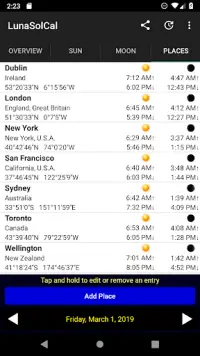 LunaSolCal Mobile Screen Shot 7