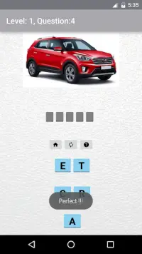 Indian Cars Quiz Screen Shot 5
