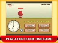 Math Telling Time Clock Game Screen Shot 3