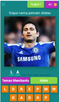 Tebak Nama Pemain Bola Dunia Screen Shot 2