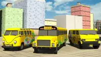 Autobús escolar de conducción Screen Shot 3