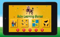 Baby Games - Animal and Bird Puzzle Screen Shot 8