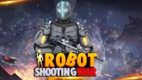 Robot Shooting War Games: Roboter-Kampfsimulator Screen Shot 0