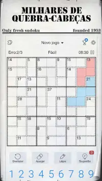Sudoku - sudoku Quebra-cabeça Screen Shot 3