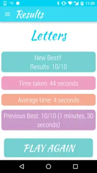 Letters and Math Quiz Game Screen Shot 7