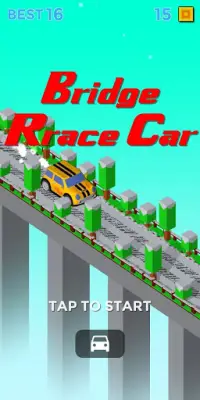 Bridge Race Car Screen Shot 0