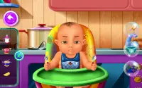 Nouveau-né Baby Care - baby-sitter jeu pour filles Screen Shot 14