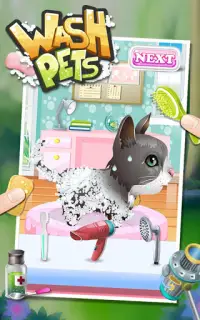 Wash Pets - kids games Screen Shot 4