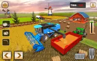 Real Tractor Drive Cargo 3D: New tractor game 2020 Screen Shot 5
