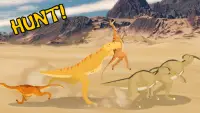 T-Rex Fights Raptors Screen Shot 2