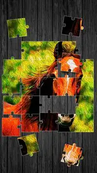 Horses Jigsaw Puzzle Game Screen Shot 1