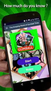 The Amazing World of Gumball Trivia Quiz Screen Shot 0