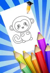 children coloring game Screen Shot 1