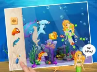 マーメイド (人魚) のパズル ゲーム - 簡単ゲームアプリ 幼児向け無料ゲーム Screen Shot 6