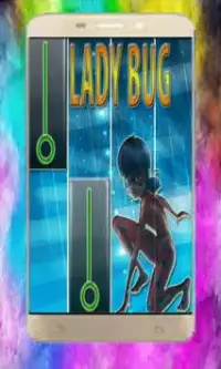 Lady Bug Piano Tiles Screen Shot 0