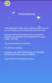 Ethereum Cube Dash Screen Shot 1