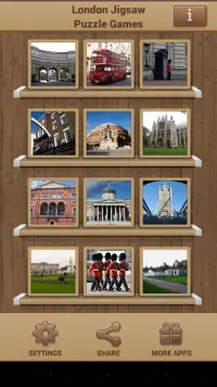 Londres Jeux de Puzzle Screen Shot 2