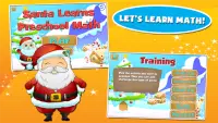 Santa Preschool Math Games Screen Shot 0