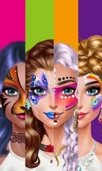 Face Paint Party! Girls Salon Screen Shot 1