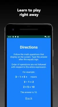 Mental Math - Quick math game Screen Shot 1