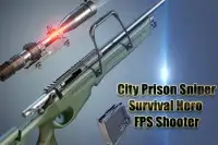 City Prison Sniper Survival Hero - FPS Game Screen Shot 3
