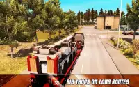 Euro Truck : Cargo Delivery Offroad Simulator Game Screen Shot 2