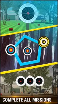 シューティングマスターワールド3D - オフラインガンファイアゲーム,new games2019 Screen Shot 1