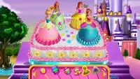 Princesses Cake Cooking Screen Shot 1