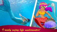 Mermaid Princess Love Story Dress Up Game Screen Shot 3