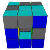 3D Sliding Cube Puzzle Demo