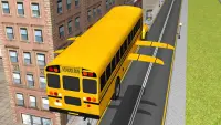 Voar simulador School Bus Screen Shot 4