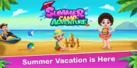 Summer Vacation School Games Screen Shot 0