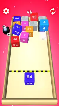 Smash Cube - 2048 Merge Puzzle Block 3D Screen Shot 1