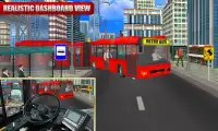 cidade metrô ônibus simulador dirigir 3d Screen Shot 4