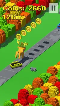 Carrera de Mascotas Voxel Screen Shot 2