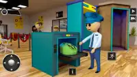 Permainan Bandara Stickman Simulasi Kota Anak-Anak Screen Shot 0