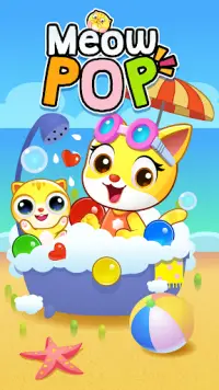 Cat poptime: Bubble Story Screen Shot 0