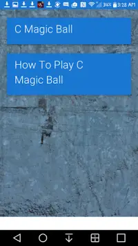 C Magic Ball Screen Shot 0