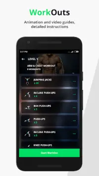 Fitness Workout & Body Building Screen Shot 2
