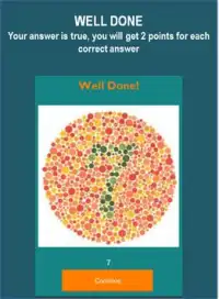 Color Blindness Eye Test Screen Shot 1