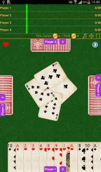Hearts (Offline Multiplayer Card Game) Screen Shot 8