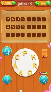 Candy Cross Word Screen Shot 7