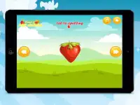 Juegos para niños ABC - Aprender Frutas Screen Shot 10