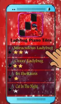 Ladybug Piano Tiles Screen Shot 0