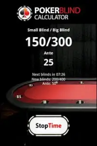Poker Blinds Dealer Screen Shot 3